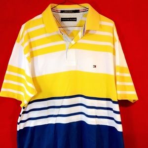 Awesome waffle knit Tommy Hilfiger Polo
